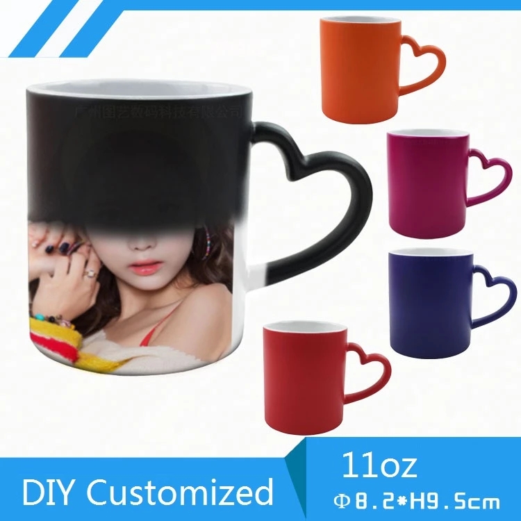 Sublimation Mug White - Mug Ajaib DIY 350ML, Cangkir Keramik