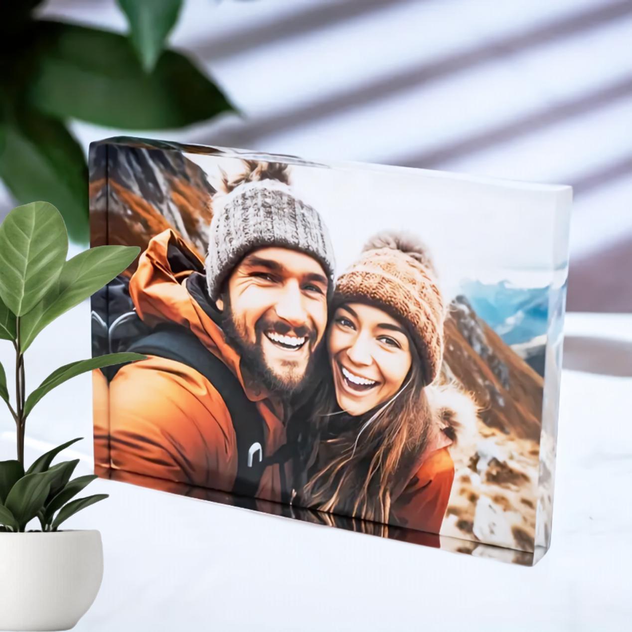 1 buah Blok Foto Akrilik Kusto - Photo Acrylic Block ulasan dan harga