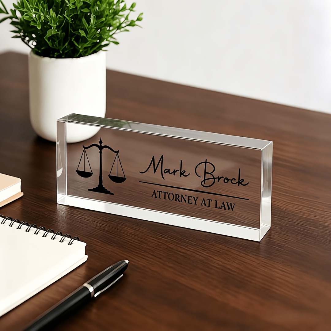 Plakat Nama Meja Akrilik Perso - Photo Acrylic Block ulasan dan harga