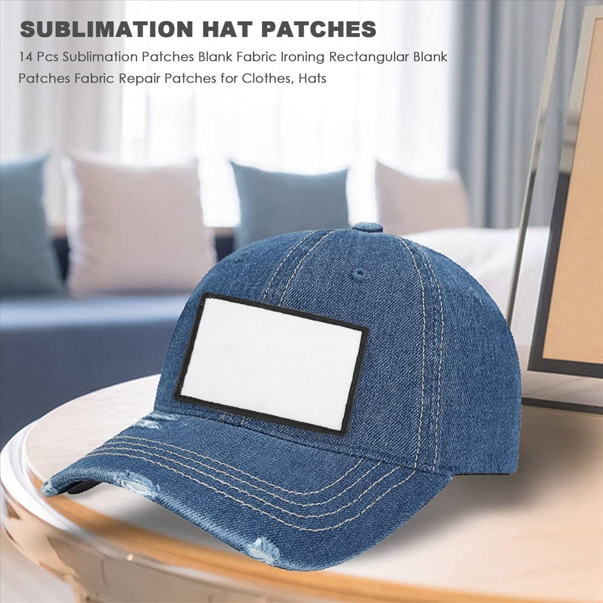 【Sedang Diskon】 14 Buah Patch  - Hat Sublimation Blank ulasan dan harga