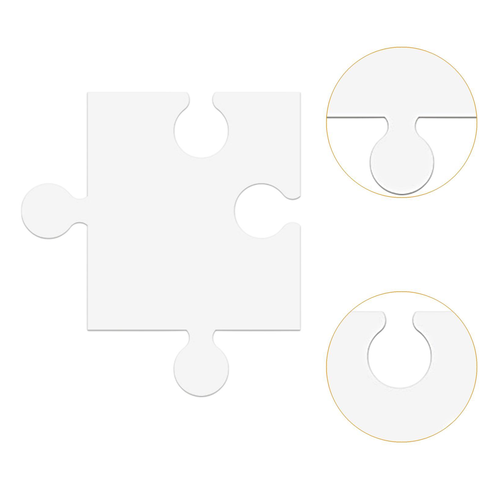 24Pcs Puzzle Jigsaw Kosong dar - Puzzle Blank White ulasan dan harga