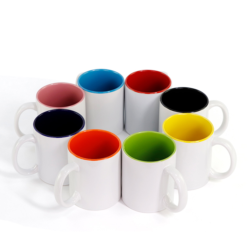 350ML Warna Di Dalam Cangkir K - Sublimation Mug White ulasan dan harga