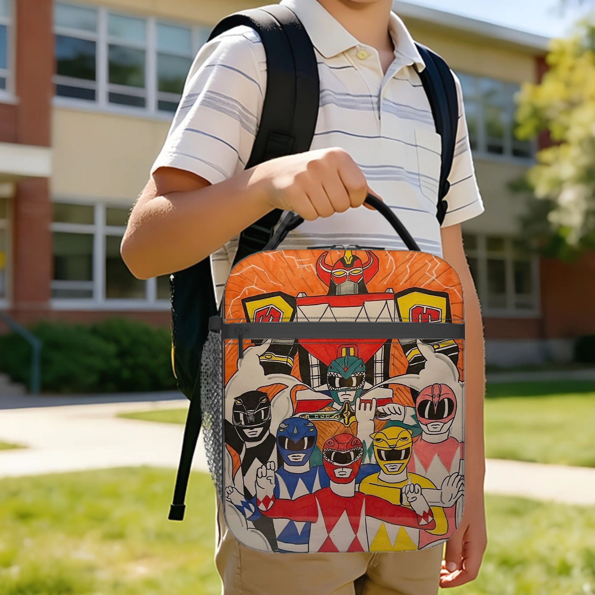 Power Rangers dan Megazord Art - Tote Bag Sublimation ulasan dan harga